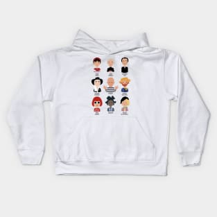 9 of the Greatest Painters of All Time Kids Hoodie